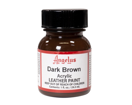Angelus® Dark Brown Leather Paint 1 Oz