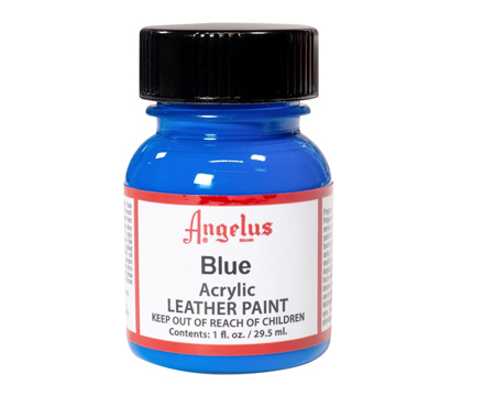 Angelus® Blue Acrylic Leather Paint 1 Oz