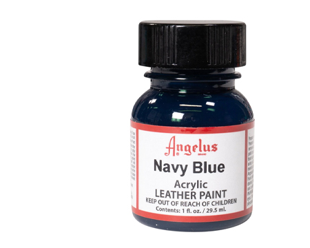 Angelus® Navy Blue Acrylic Leather Paint