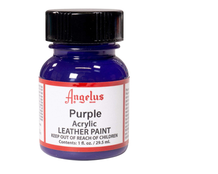 Angelus® Purple Acrylic Leather Paint