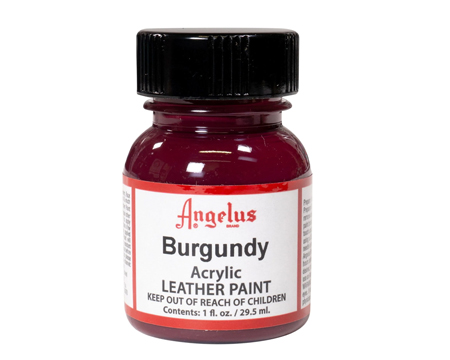 Angelus® Burgundy Leather Paint 1 Oz