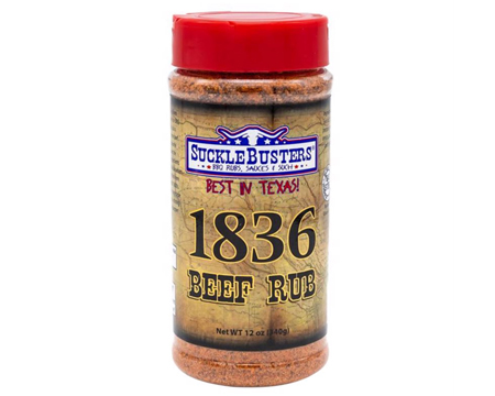 SuckleBusters® 1836 Beef Bbq Rub 12oz