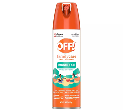 Off! Smooth & Dry Insect Repellent 4 Oz