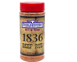 SuckleBusters® 1836 Beef BBQ Rub 12oz