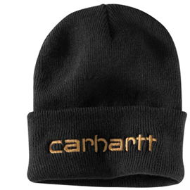 Carhartt Black Teller Beenie Hat