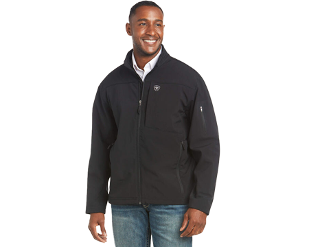 Ariat Men's Vernon 2.0 Softshell Jacket - Black