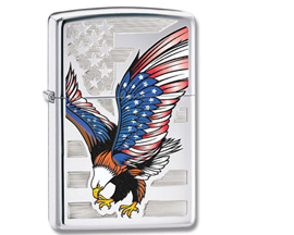 Zippo® Eagle Flag Lighter