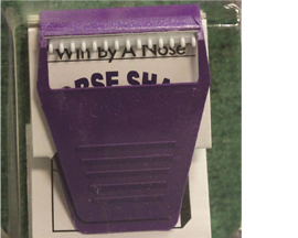 Tail Tamer Horse Shave Single Razor