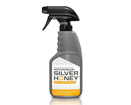 Silver Honey Wound Repair 8 Oz Spray Gel