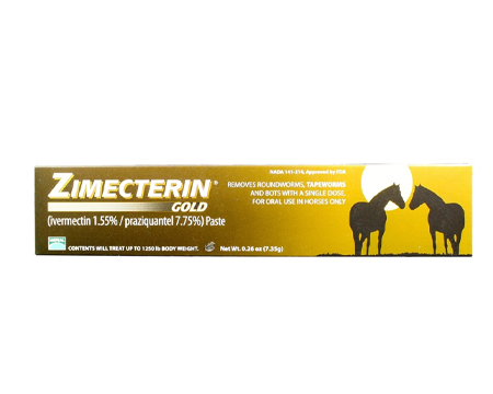 Zimecterin Gold Horse Dewormer (Ivermectin)