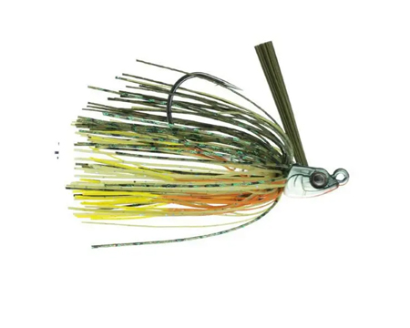 Divine Swim Jig Bluegill Fire