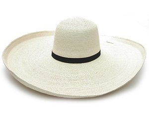 Sunbody Shapeable Palm Hat - 8" Brim, 6" Crown