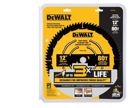 Circular Saw Blade Carb 12" 80t