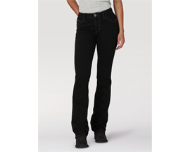  WRANGLER® Women's ULTIMATE RIDING JEAN WILLOW - Black