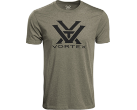 VORTEX Men's Core Logo Short Sleeve T-Shirt - Military Heather