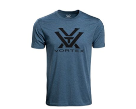 Vortex Men's Logo T-Shirt - Blue Heather