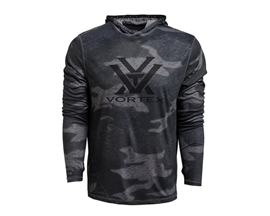 VORTEX Men's Sun Slayer Hoodie - Black Camo