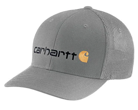 CARHARTT: RUGGED FLEX FITTED CANVAS MESH BACK LOGO GRAPHIC CAP