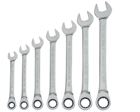 Craftsman Ratcheting Wrench Set 7pc Metric