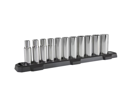 Craftsman Deep Socket Set SAE 1/2" dr 11pc