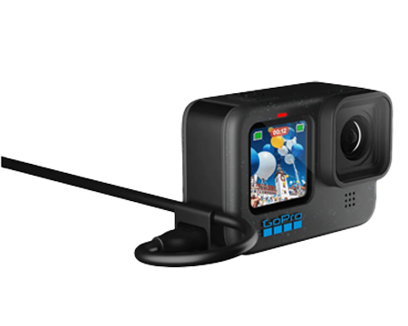 GoPro USB Pass-Through Door External Power Battery Door