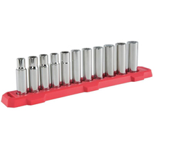 Craftsman Deep Socket Set 1/2dv Metric 11p