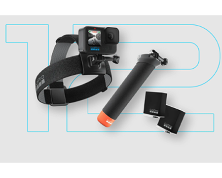 GoPro HERO12 Black + Accessories Bundle 