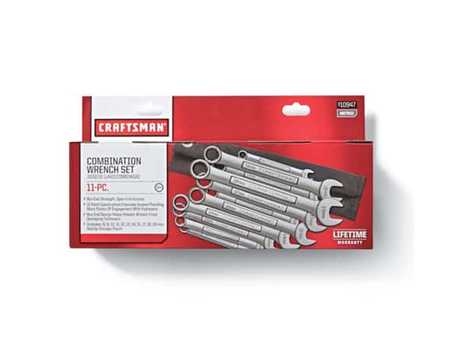 Craftsman Wrench Set Mm 11pc