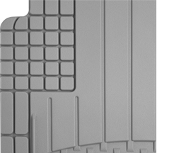 WeatherTech Rubber Floor Mat Gray 4pc