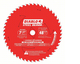 Ferrous Metal 7-1/4 x 48t Circular Saw Blade