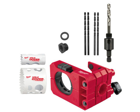Milwaukee Door Lock Install Kit 10pc