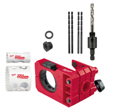 Milwaukee Door Lock Install Kit 10pc