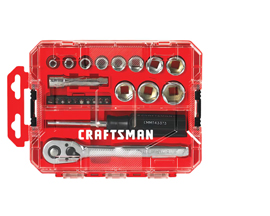 Craftsman Mechanics Tool Set SAE 3/8" 24pc