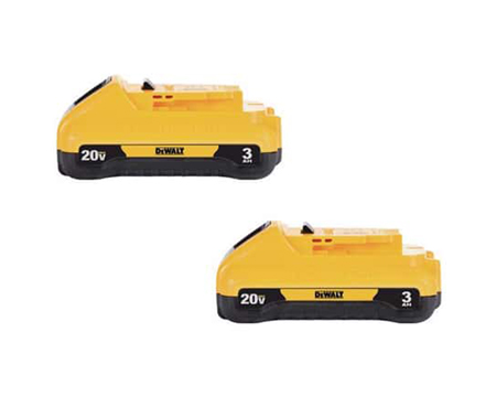 DeWalt® 20V Max DCB230-2 Lithium-Ion Compact Battery 2 Pack