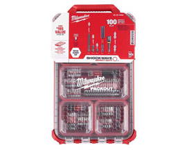 Craftsman® 1/4 in. X 4 in. Shockwave Impact Driver Bit Set Alloy Steel 100 Pc
