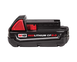 Milwaukee® M18 Redlithium CP 2 Lithium-Ion Compact Battery 1 Pc