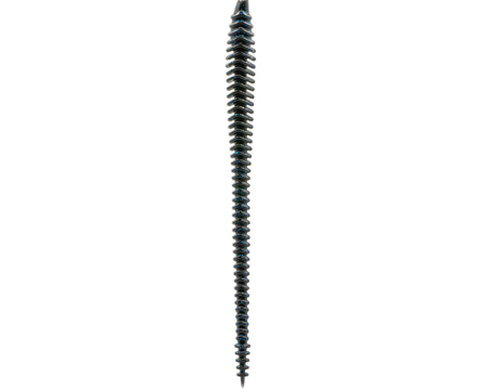 6th Sense Fishing® Boosa 6.5 Shakey Worm - Black N Blue