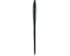 6th Sense Fishing® Boosa 6.5 Shakey Worm - Black N Blue