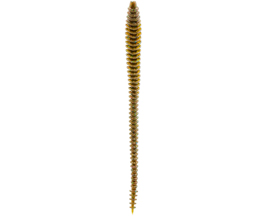 6th Sense Fishing® Boosa 6.5 Shakey Worm - Green Pumpkin Juice