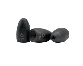 6th Sense Fishing® 5/16 oz. Flipping Weight 3Pk - Pitch Black Tungsten