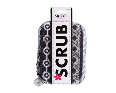 Skoy® Scrub Black/Gray 2 pack