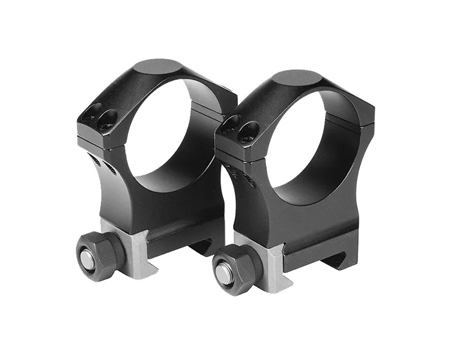 Nightforce® XTRM 34mm 1 in. Ultralite Ring Set Medium Mount Attachment - Black