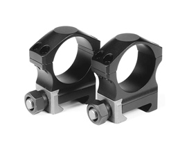 Nightforce® XTRM 30mm 1 in. Ultralite Ring Set Medium Mount Attachment - Black