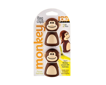 Monkey Bag Clips 2 Pk