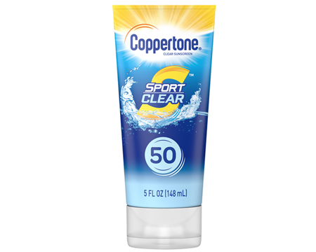 Coppertone Sport Clear Sunscreen Lotion 50 spf 5oz
