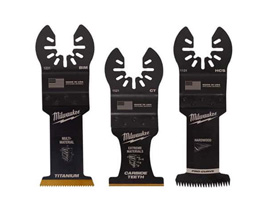 Milwaukee® Universal Fit Open-Lok Carbide Multi-Tool Oscillating Blade 3 Pk
