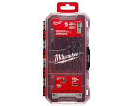Milwaukee® Red Helix Cobalt Drill Bit Set 3-Flat Shank