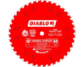 Diablo® 10 in. TiCo Hi-Density Carbide Circular Saw Blade 40 Teeth