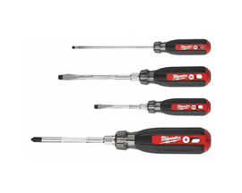 Milwaukee® Cushion Grip Screwdriver Set 4 Pc