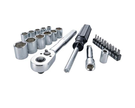 Craftsman® 3/8 in. Drive Metric 6 Point Nano Mechanic's Tool Set 24 Pc